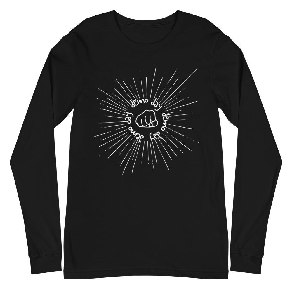 Demo Day Fist - Unisex Long Sleeve Tee - Real Estate Investor Gear