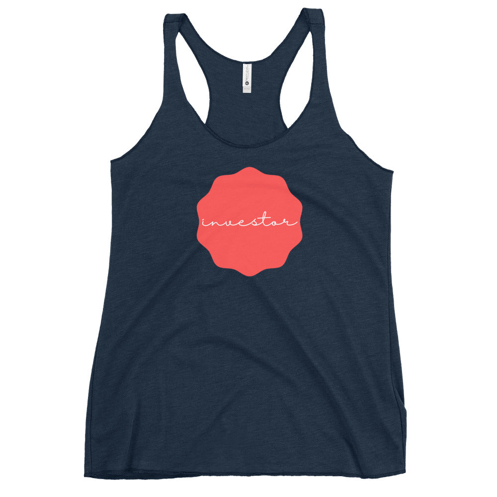 Investor Circle Badge - Women's Racerback Tank