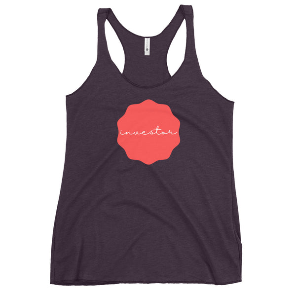 Investor Circle Badge - Women's Racerback Tank