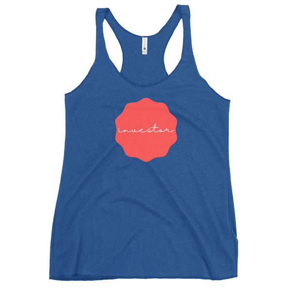 Investor Circle Badge - Women's Racerback Tank